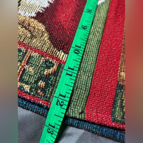 🎄❤️🎄 70” Naughty or Nice Santa Christmas Table Runner Decor See Pics for Measur - Picture 3 of 5